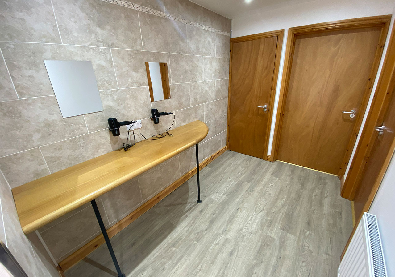 Firtree indoor swimming pool haridryers